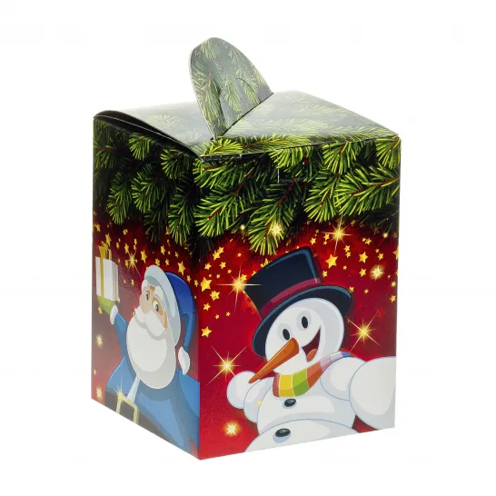 Сладкий новогодний подарок Кубик Тигр 600 грамм стандарт